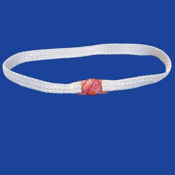 Vintage Boho Belt Tortoiseshell Twee Summer Beach Vacation - Picture 1 of 3